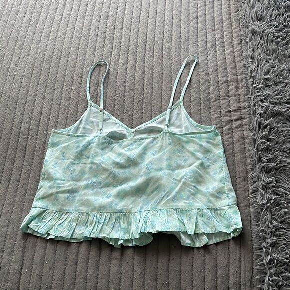 abound | Camisole Floral Print Ruched Ruffle - Picture 4 of 4